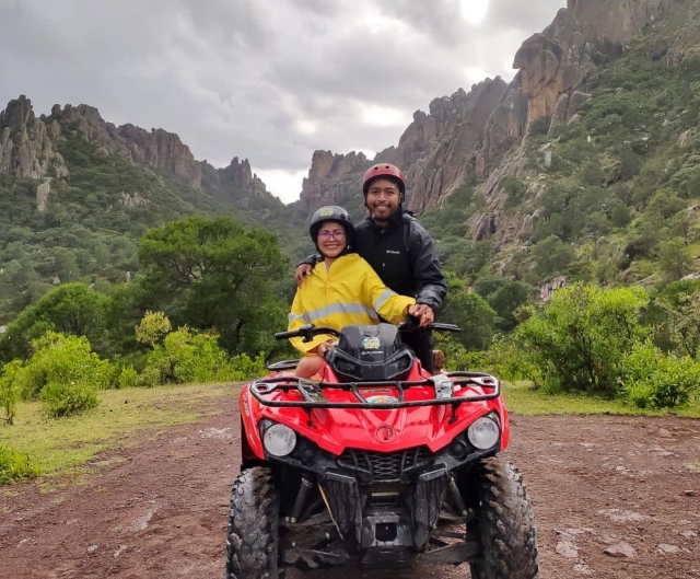 Visita guiada en quad 4x4