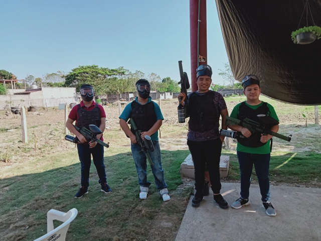 Disfrutando de la actividad