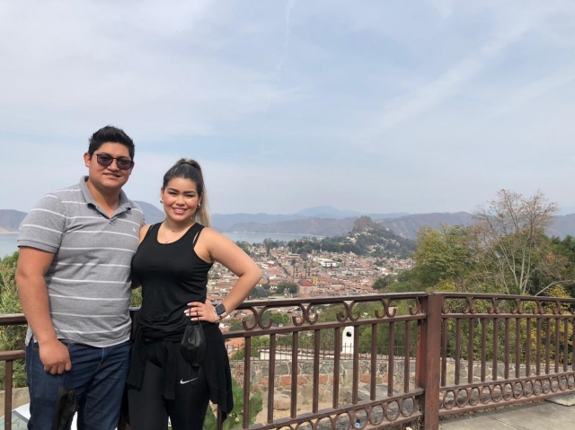 Visitando el pueblo