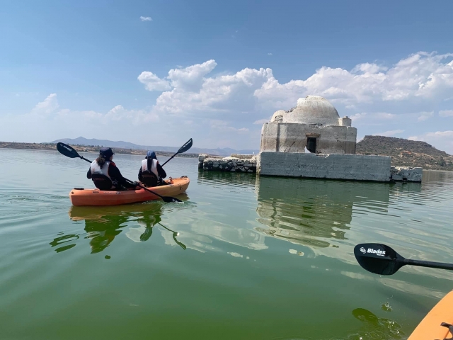 Paseando en kayak