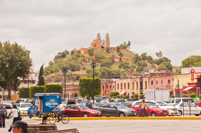 Visitando el pueblo