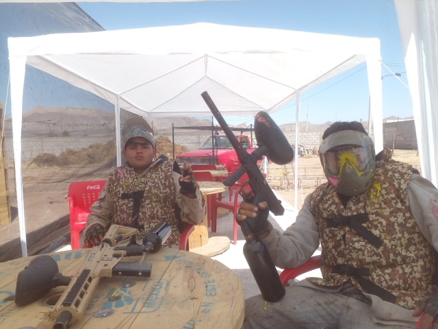 Descansando de la batalla