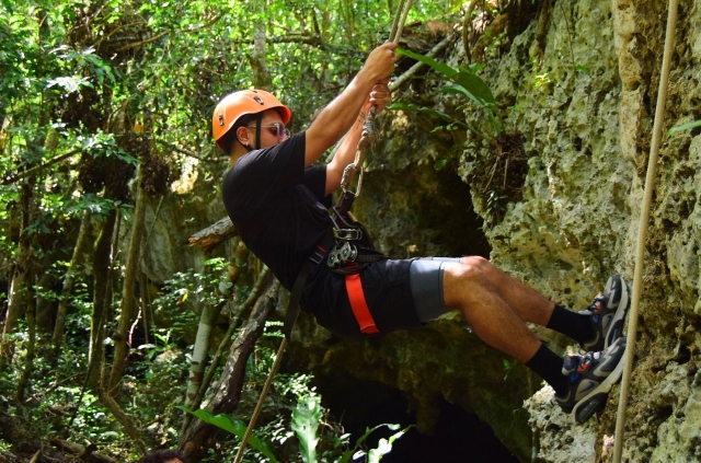 Descenso en rappel