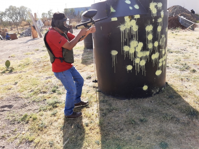 Batalla con pintura