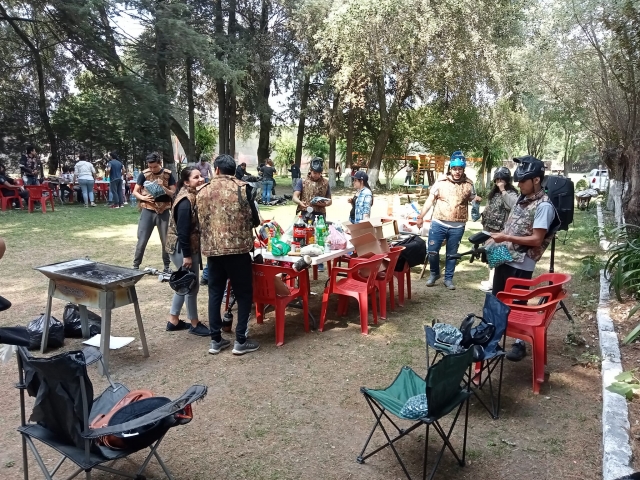 Disfrutando de asadoternera