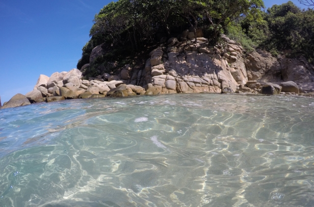 Navegando por la isla