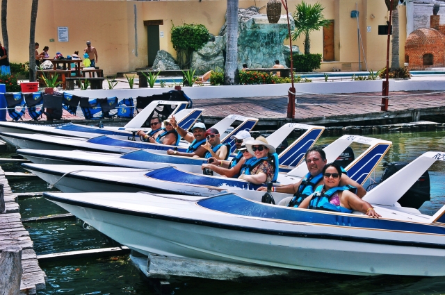 Preparados para navegar en barco rapido