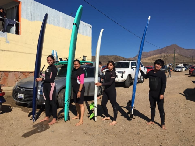 Listas para surfear