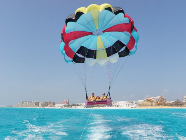 Volando en familia