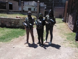 Juego privado de paintball en Zacatlán con 500 balas