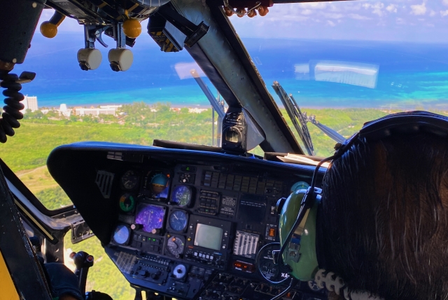 Caribe desde helicóptero