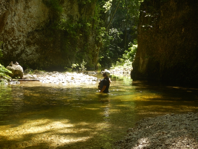 Barranquismo en el río