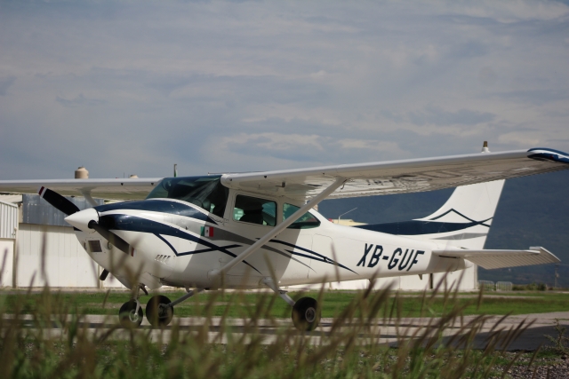 Cessna listo para el visita guiada panorámico