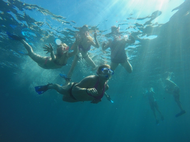 Sumergidos en las aguas de las islas