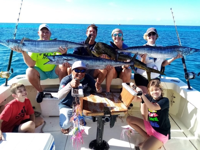 Pescando con amigos