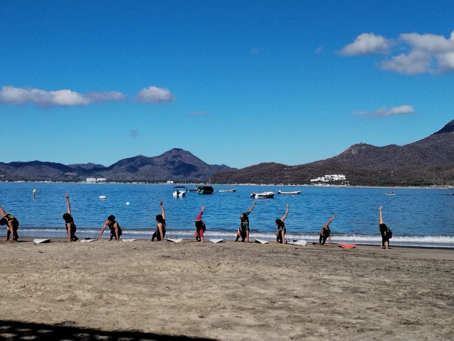 Clase de surfing