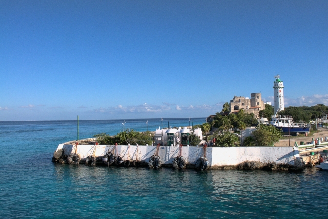 Vistas hacia la isla 