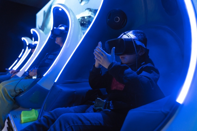 Diversión en realidad virtual