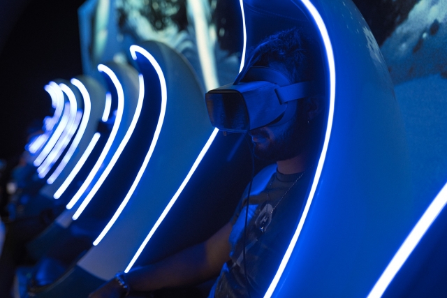 Cabinas de experiencia realidad virtual