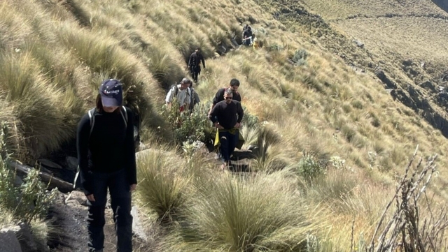 Senderismo guiado a los volcanes