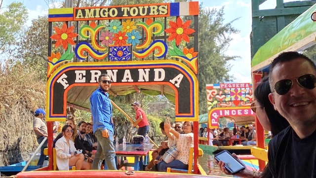 Visita guiada en trajinera Fernanda