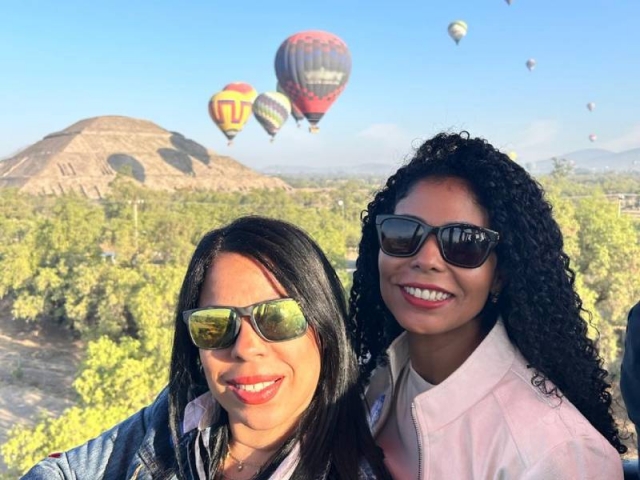 Visita guiada en globo para dos personas Visita guiada en globo para dos personas