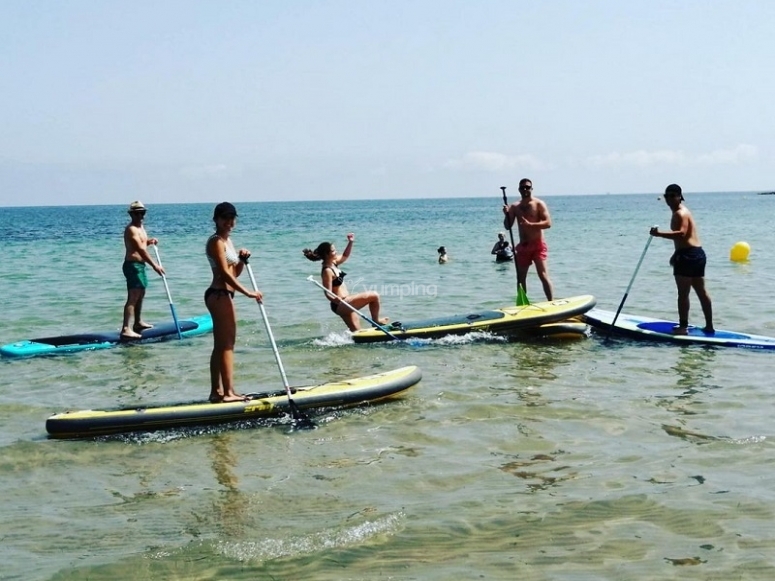  Paddle surf con gli amici a Denia 