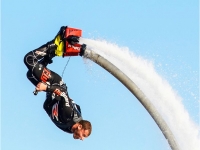 Pirouette on the flyboard board