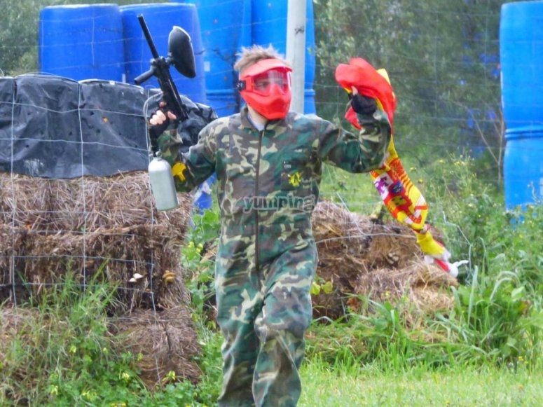 Partida de paintball en Estepona 100 bolas desde 15€