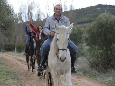 Montar a caballo en la Sierra de Altomira 1 hora