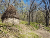 Hut surroundings