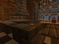  In Minecraft you can create a cafeteria in the purest medieval style 