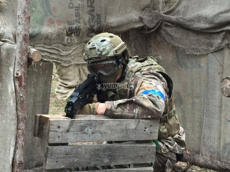 Espacio para airsoft en Barcelona durante 4 horas desde 10€