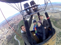 Vuelo en globo en exclusiva por Madrid