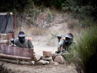  Séance de paintball en enterrement de vie de garçon 