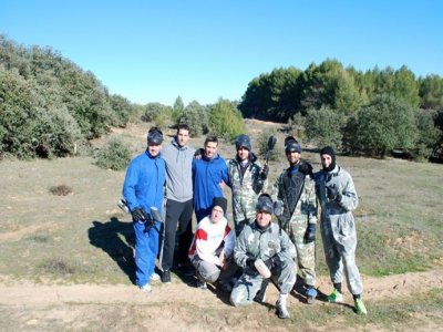 Despedida con paintball y barbacoa en Buendía