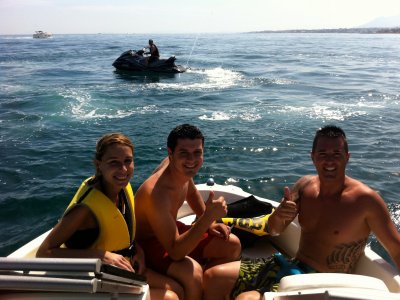 Alquiler de barco en Marbella 1 hora