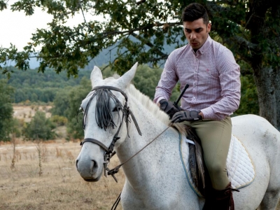 Ruta a caballo luna llena en Corvera y Barbacoa