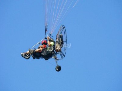 Volar en Paratrike en Andavías con vídeo 20 min