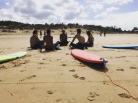  S'asseoir après le surf 