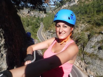 Vía ferrata de Priego nivel medio bajo