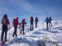 Raquetas de Nieve en el Puerto de Navacerrada