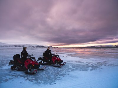 Moto nieve individual en Ampriu 20 minutos