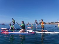 Exercise in the sea