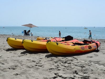 Navegar en Kayak en Roquetas de Mar 1 hora