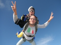  Saut en parachute tandem 