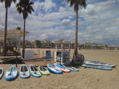 Alquiler material de Paddle Surf en Alicante 2 h