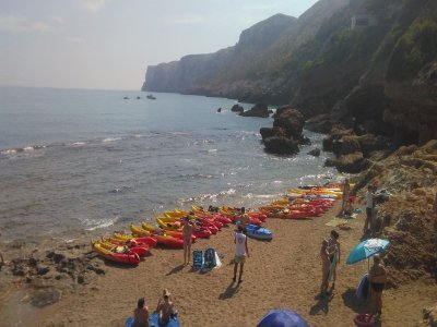Ruta en canoa desde Les Rotes hasta Montgó 2 horas