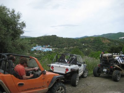 Ruta XL en buggy por Júzcar y río Genal 4 personas