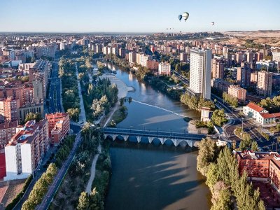 Sobrevolar en globo la ciudad de Valladolid 1 hora